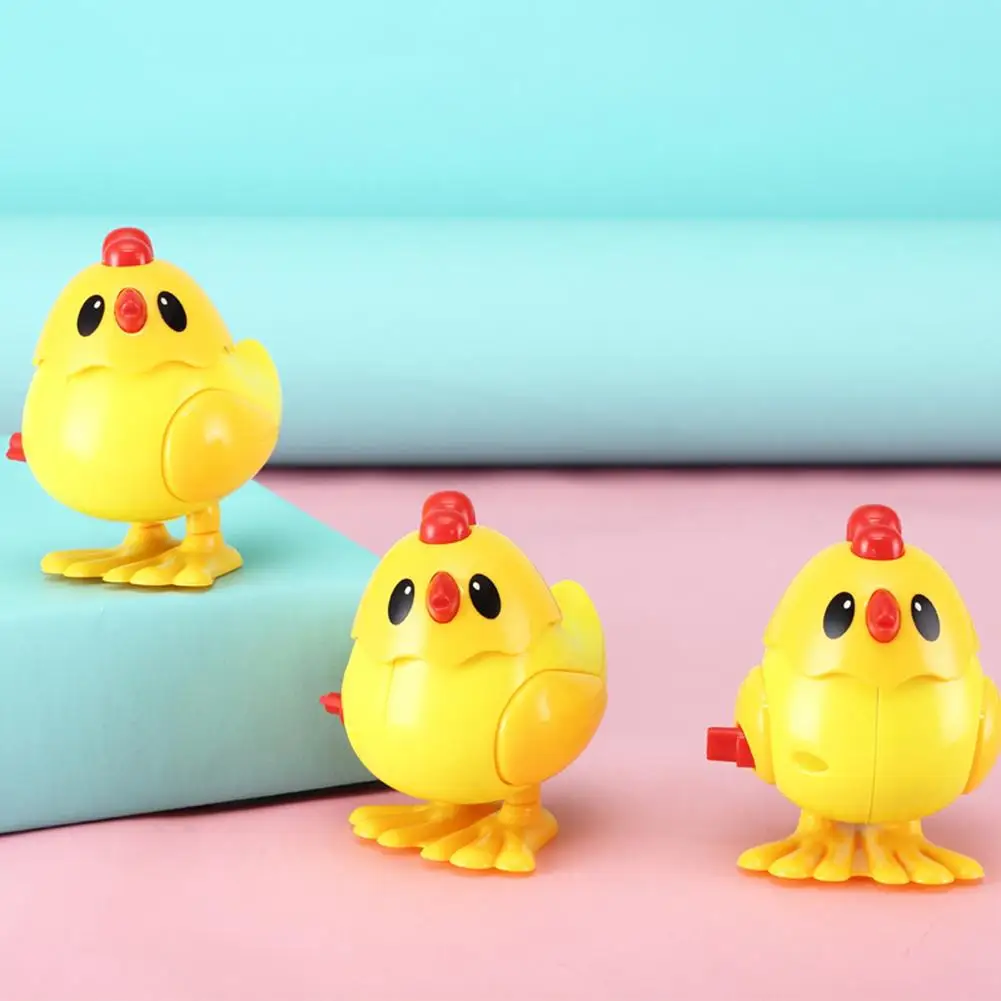 

Cute Wind Up Chicken Kids Educational Toy Clockwork Jumping Walking Chicks Toys For Children Baby Gifts
