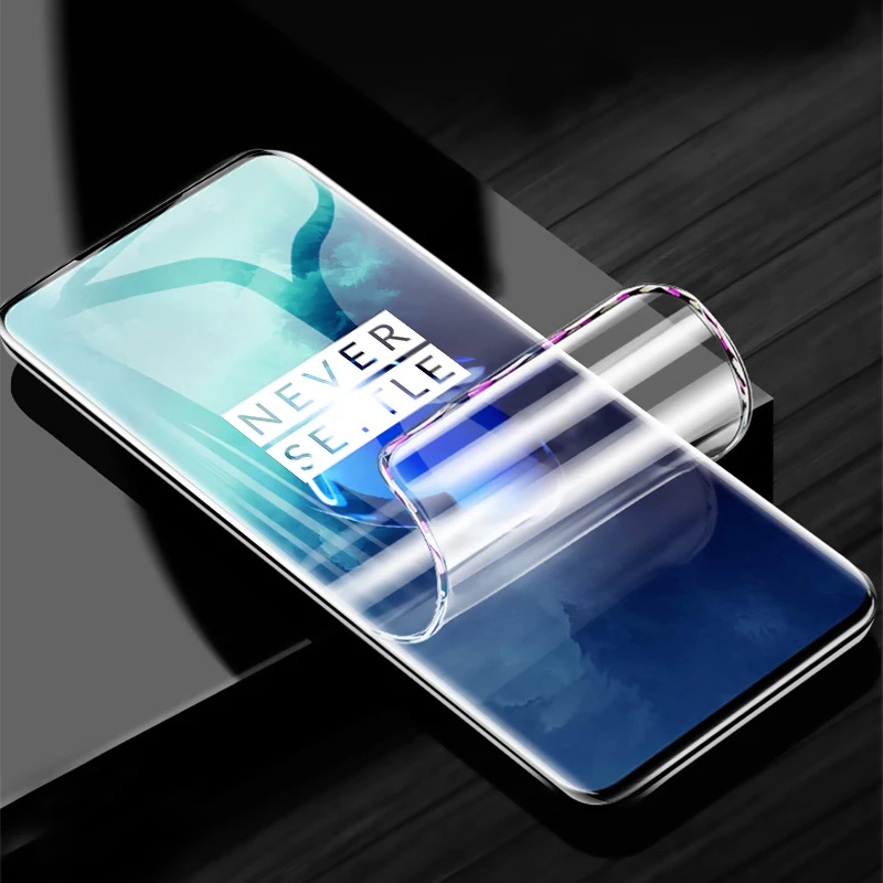 CHYI 3D изогнутая пленка для oneplus 7T Pro защита экрана 1+ 7T полное покрытие нано Гидрогелевая пленка с инструментами не стекло