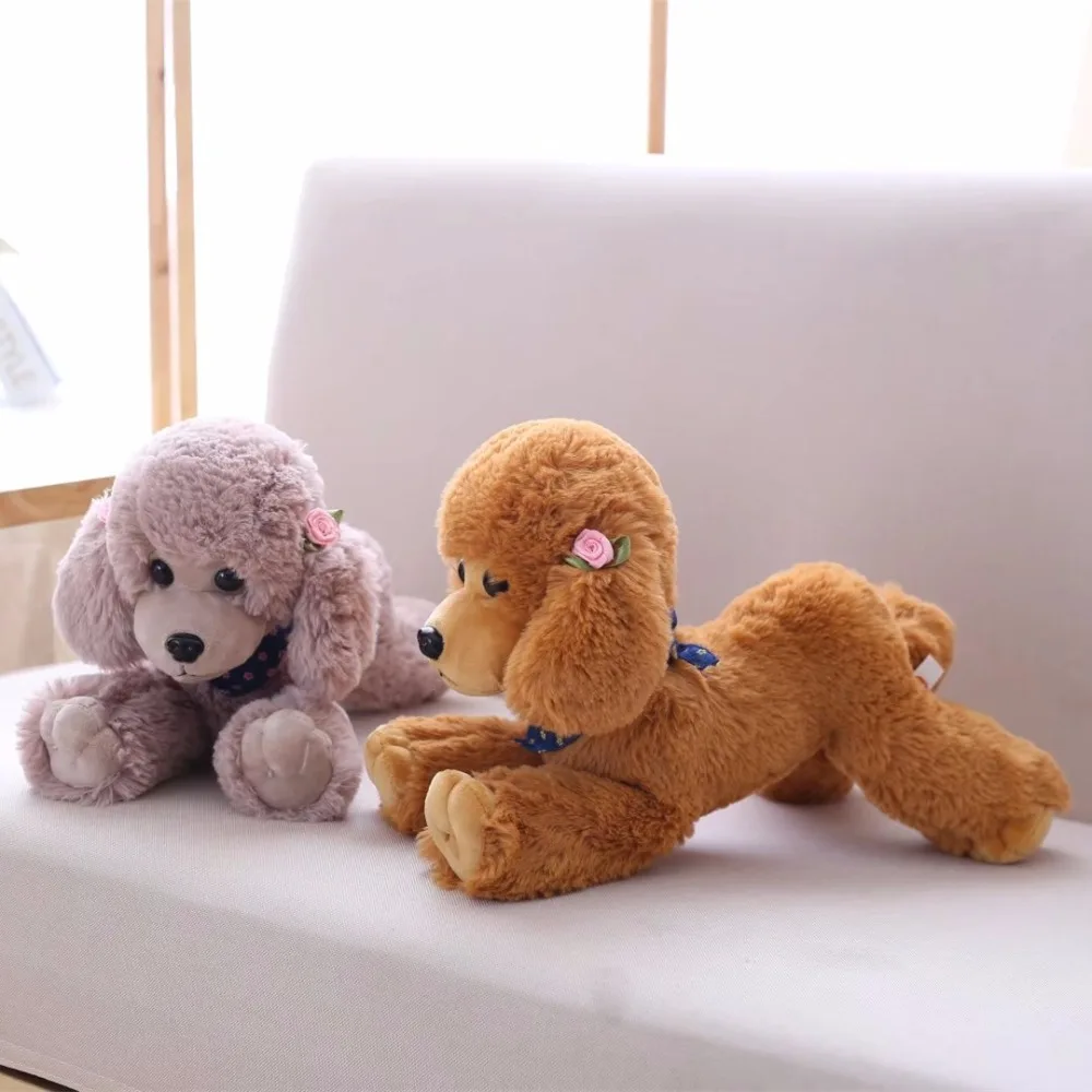 1 шт. 32 см Kawaii мягкая пудель плюшевые игрушки мультипликационных животных плюшевая собака игрушки подарок кукла для детей милые для девочек подарок на день рождения