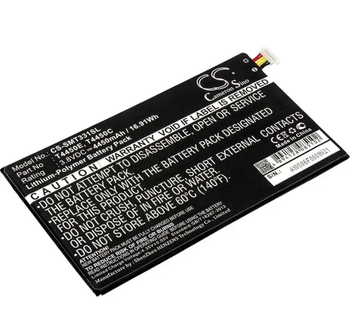 Cameron sino 4450 мА/ч, батарея для Samsung Galaxy Tab 4 Galaxy Tab 4 8,0 LTE Galaxy Tab4 8,0 LTE Galaxy Tab4 8,0 Wi-Fi