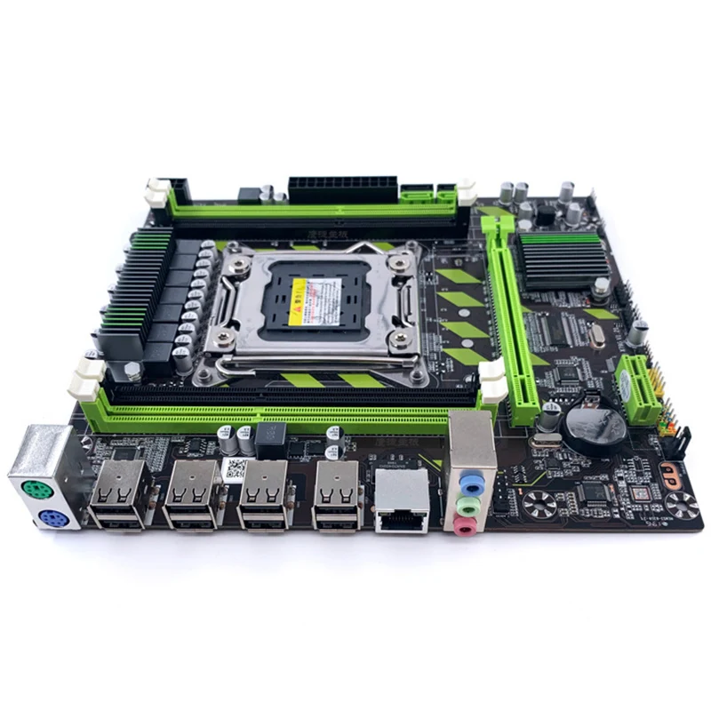 X79G материнская плата набор с LGA2011 Combos Xeon E5 2640 CPU 2 шт. x 8 ГБ = 16 Гб памяти DDR3 RAM 1600 МГц PC3