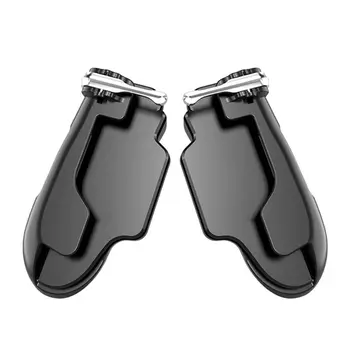 

1 Pair Black H2 Mobile Phone Gamepad for PUBG Gaming Aim Key Trigger Shooter Controller for Tablet PC
