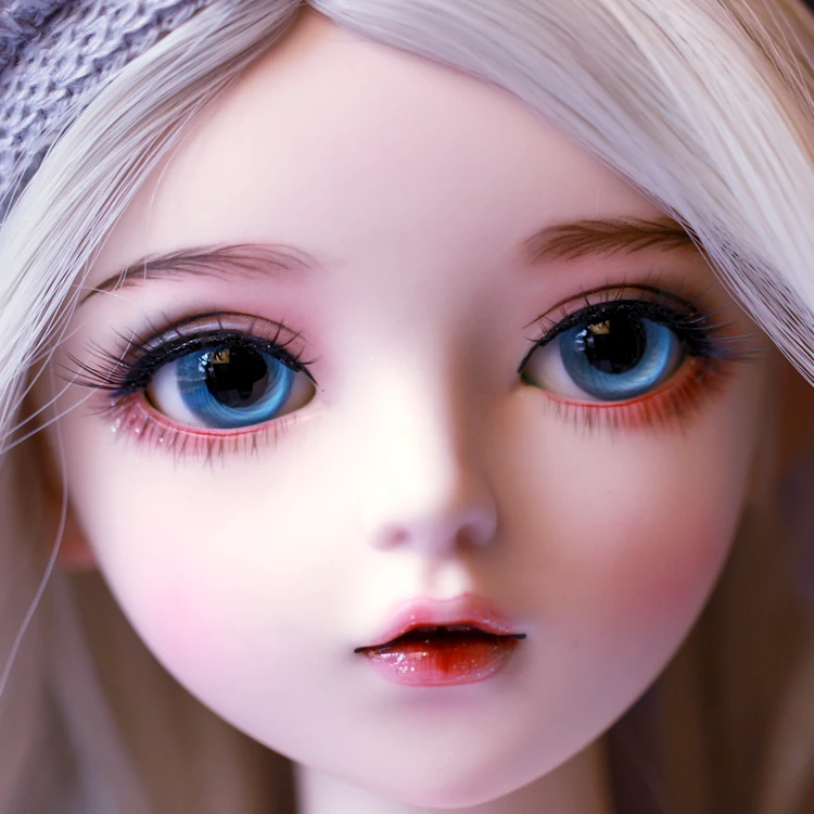 US $117.52 bjd doll 60cm gifts for girl Silver hair Doll With Clothes  Change Eyes NEMEE Doll Best Valentines Day Gift Handmade Beauty Toy