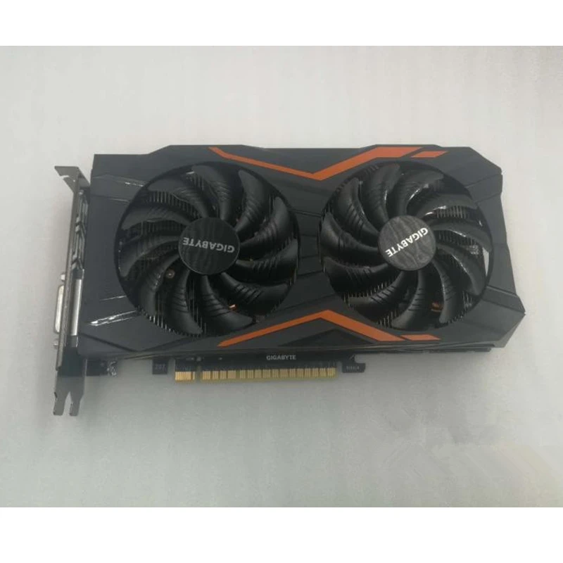 Видеокарты GIGABYTE GTX 1050Ti G1 Gaming 4 Гб видеокарта GPU 128 бит GTX1050Ti видеокарта для карт nVIDIA Geforce GTX 1050 Hdmi VGA