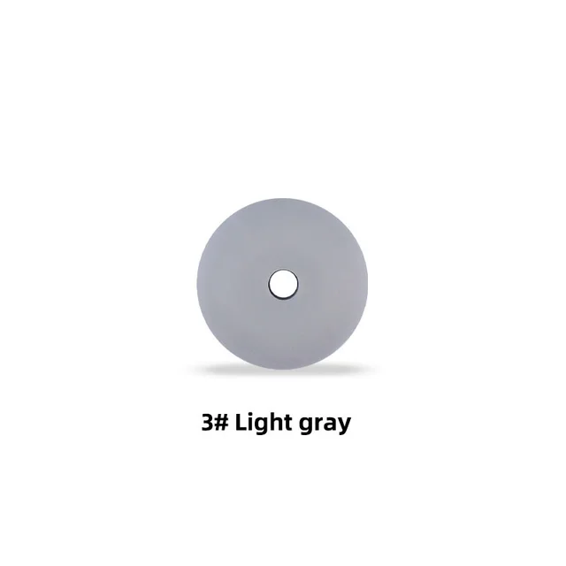 15mm Silicone Abacus Beads 20pcs Lentil Silicone Teether DIY Bead Food Grade Silicone Nursing Necklace Pearl Silicone Teething Light Gray