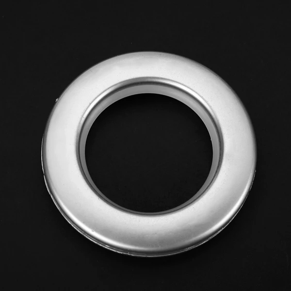 6x Round Shape Plastic 45mm Low Noise Rings for Eyelet Curtain Drapery