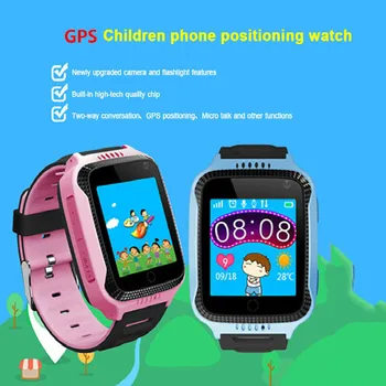 

Anti Lost q528 OLED kid watch GPS Tracker SOS Smart Monitoring Positioning Phone Kids GPS Baby Watch Compatible IOS & Android