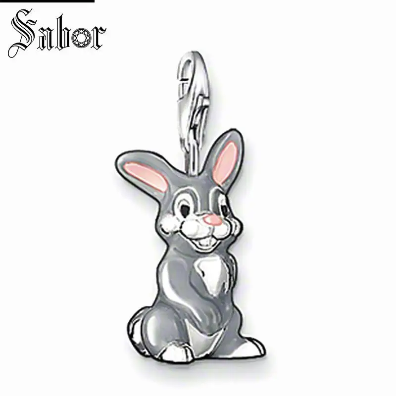 Подвеска thomas кролик тампер Подарочные ювелирные изделия для женщин серебряные