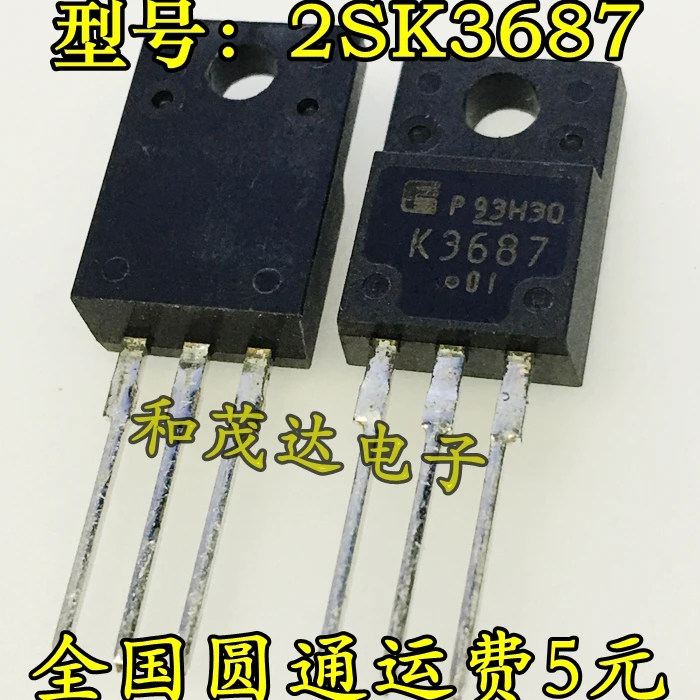 10 шт./лот 2SK3687 K3687 16A/600 V N TO-220F на