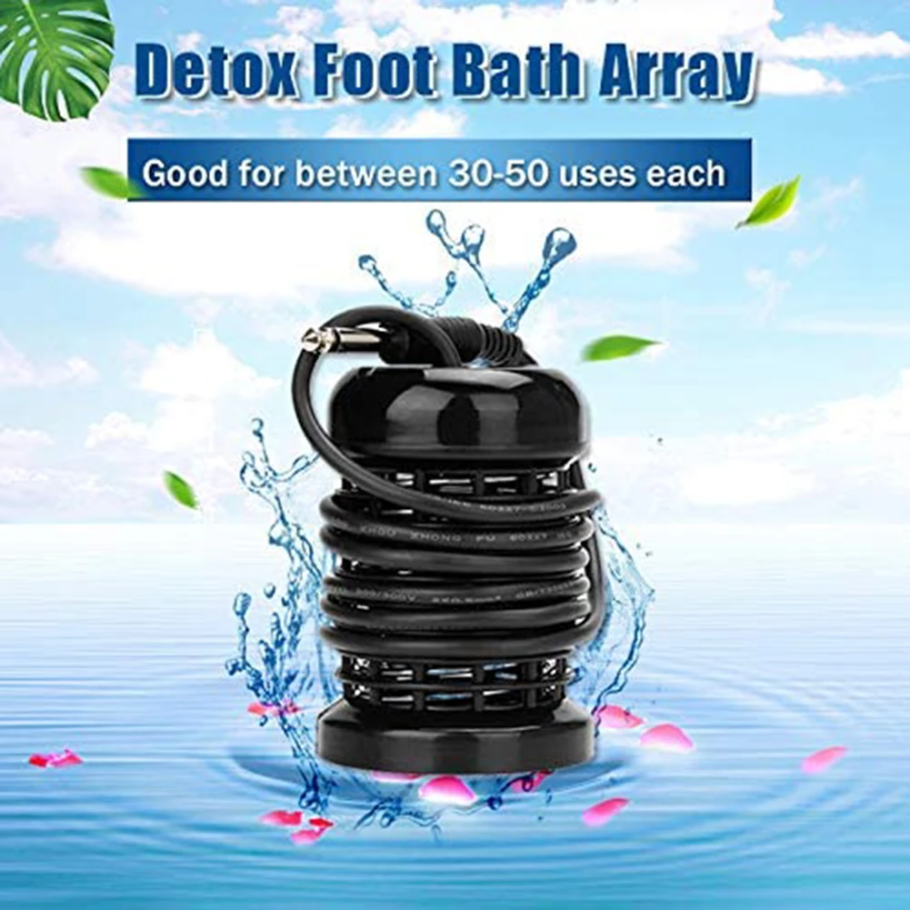 Ionic Detox Foot Bath Arrays Round Stainless Steel Coils for Foot Spa Machines Bath Ion Ball