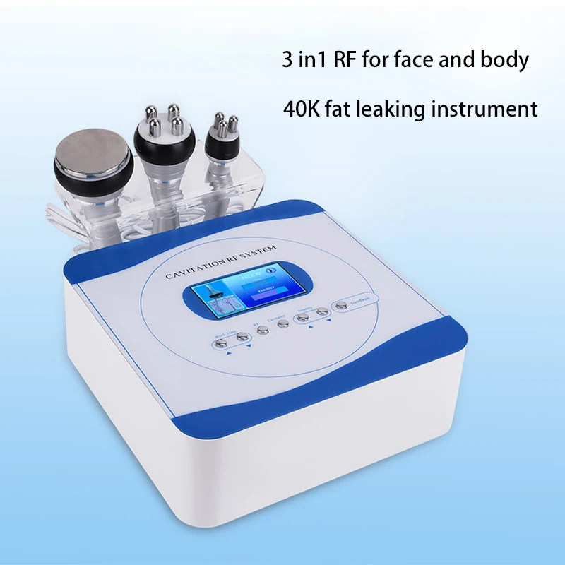 New Cavitation Ultrasonic Weight Loss Beauty Machine Multi-polar RF Radio Frequency Skin Lift Tighten Anti-wrinkle Rejuvenation