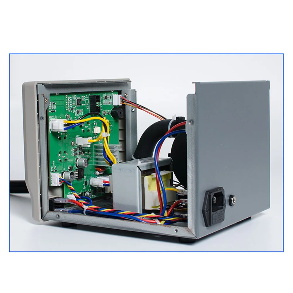 ATTEN ST862D 1000 Вт Интеллектуальная паяльная станция горячего воздуха для телефона PCB пайки ремонт прямой ветер и циклон паяльная станция