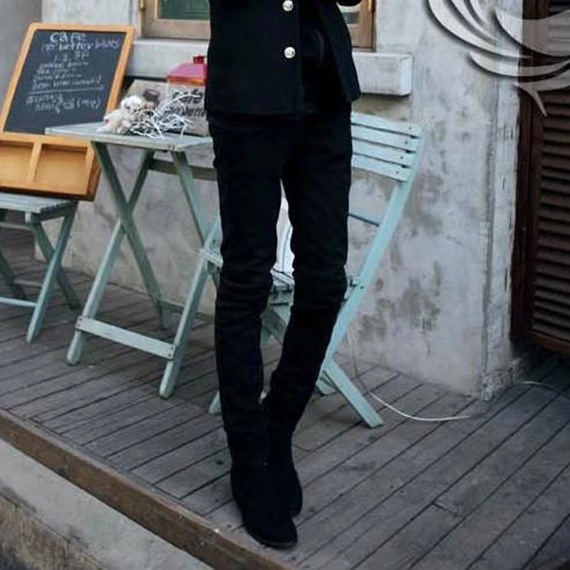 Wholesale 2020 Indoor Casual Denim students Cowboy black Skinny jeans men cowboy teenagers pencil pants men