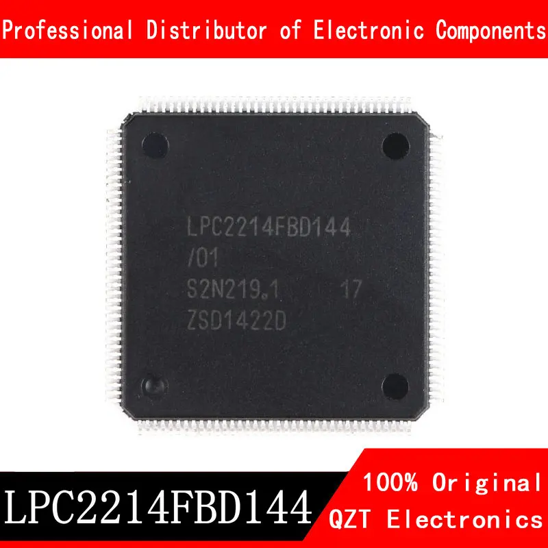 5pcs/lot new original LPC2214FBD144 LQFP144 microcontroller MCU In Stock