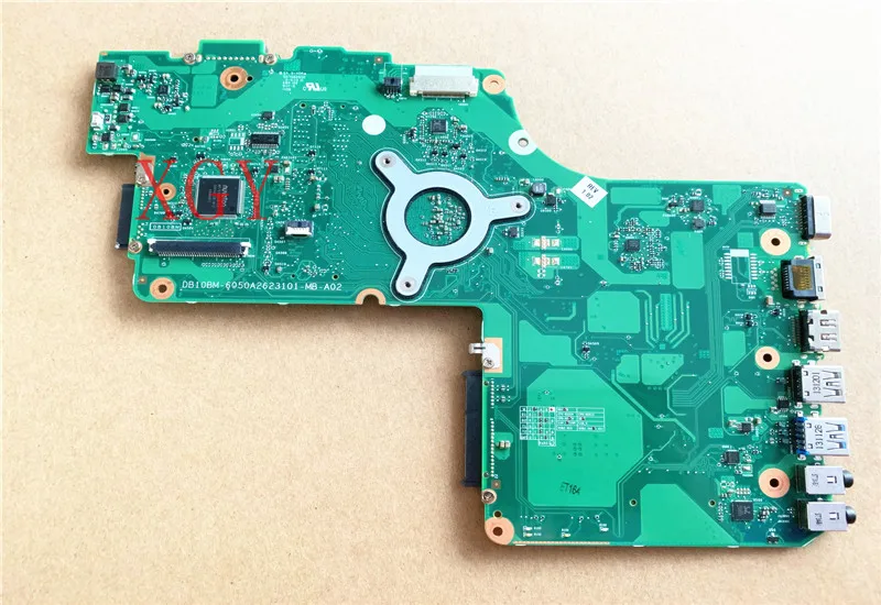 Placa-mãe para Toshiba Satellite C50 Segunda N2820 Sr1sg Ddr3 V000325170 100% Testado ok Cabos de computador e conectores - Imagem 2