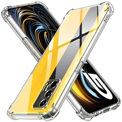 Durable Shockproof Airbag Phone Case for Realme GT Neo 3T 5G (Clear)