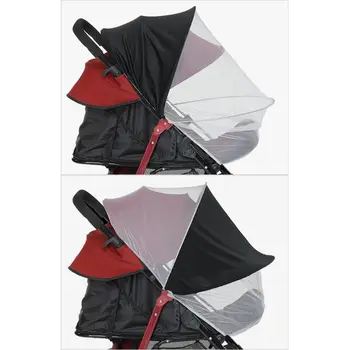 

Baby Stroller Mosquito Net Pushchair Cart Netting Crib Insect Protection for Babies Safe Protect Mesh