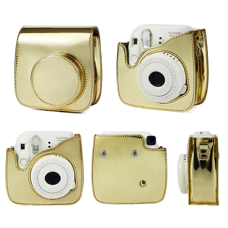Fujifilm Instax Mini сумка для камеры ColorfuI мгновенный аксессуар из искусственной кожи
