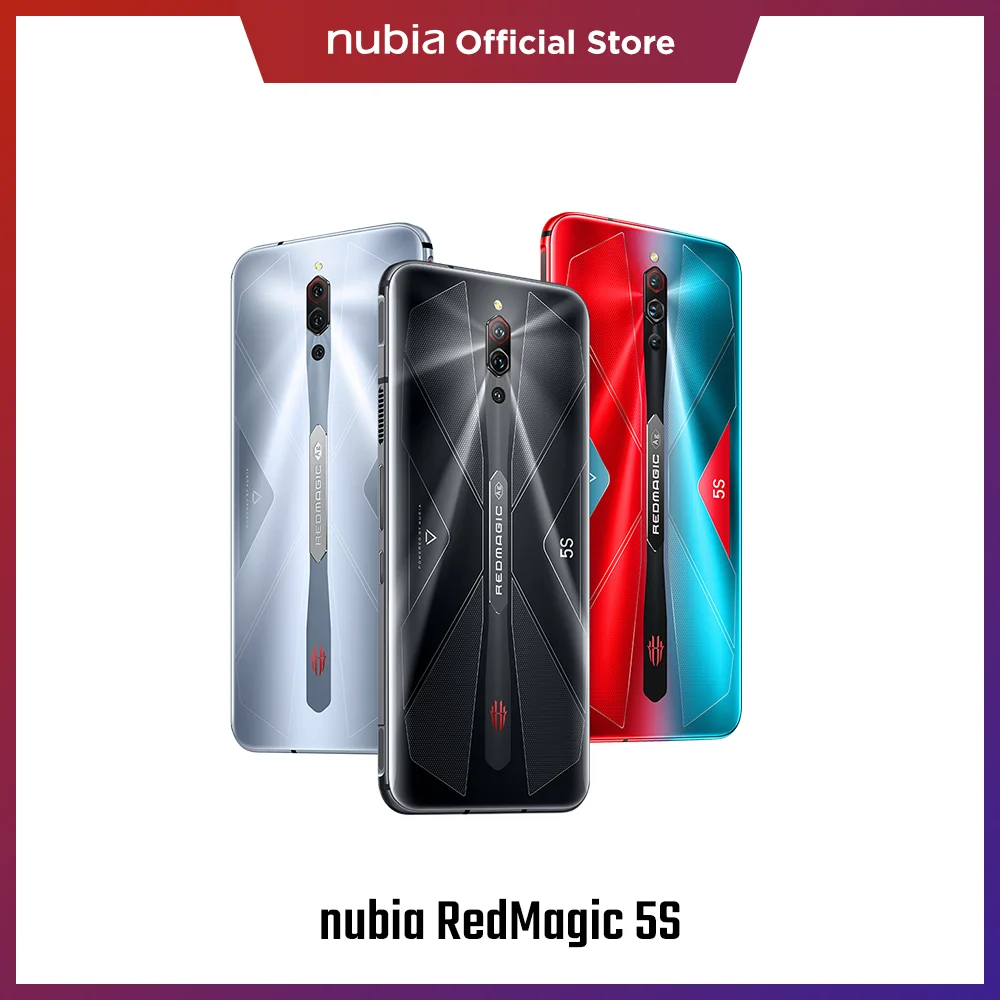 Nubia красный Магия 5S игровой телефон 6 65 дюймов 144 Гц активно матричные осид Snapdragon 865