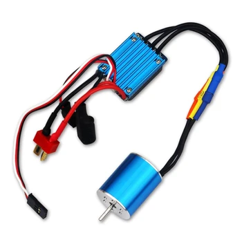 

2430 7200KV Motor & 25A Brushless ESC for 1/18 1/16 HSP Redcat Traxxas HPI Tamiya RC On-Road Off-Road Car SCT Truck
