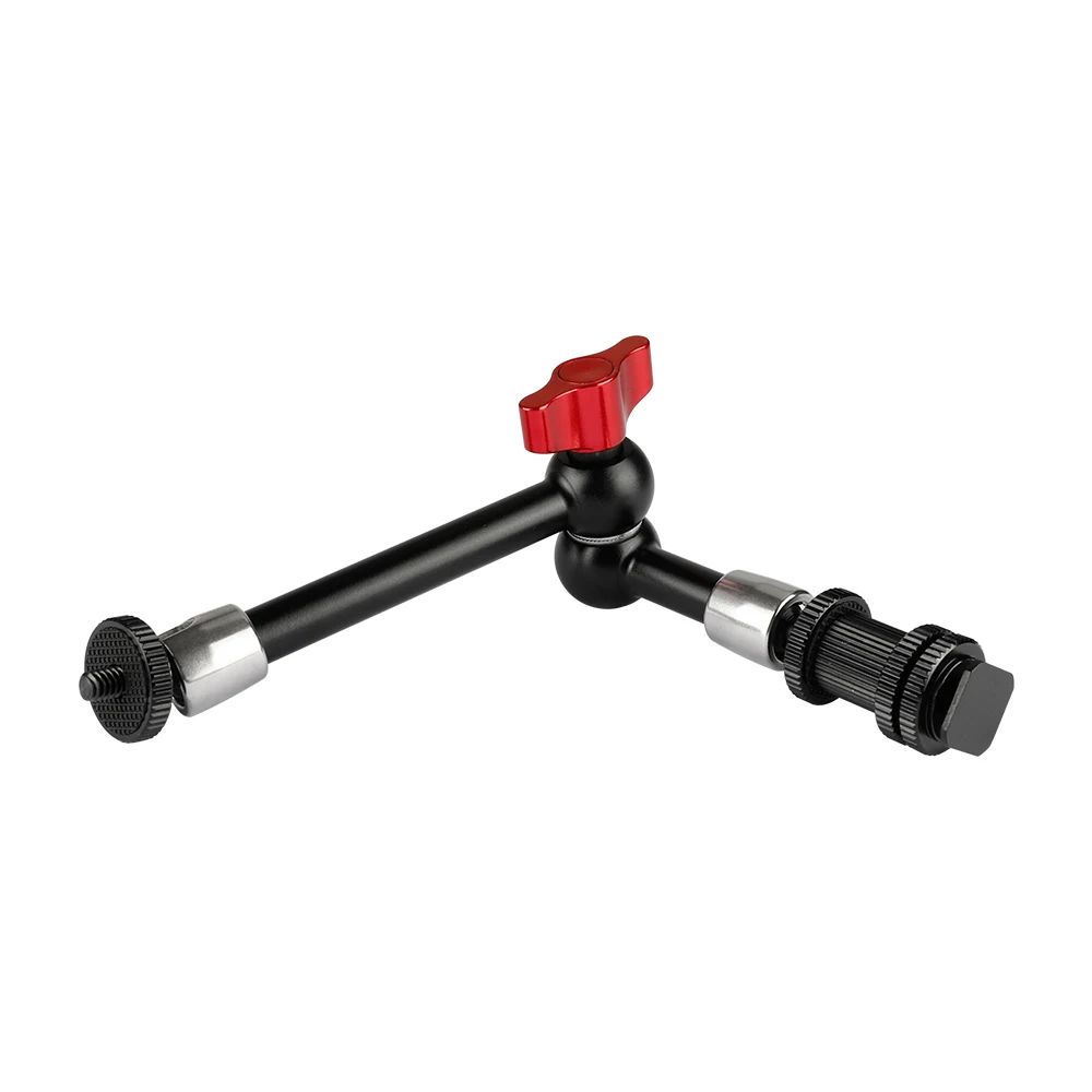 

Kayulin Versatile 9 inch Articulating Magic Arm & Shoe Mount Red Knob