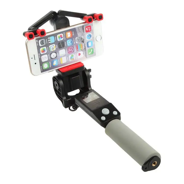 Черный Smartphon универсальный смартфон складная телескопическая портативная ручная автоспуска Traval селфи палка Bluetooth - Цвет: Черный