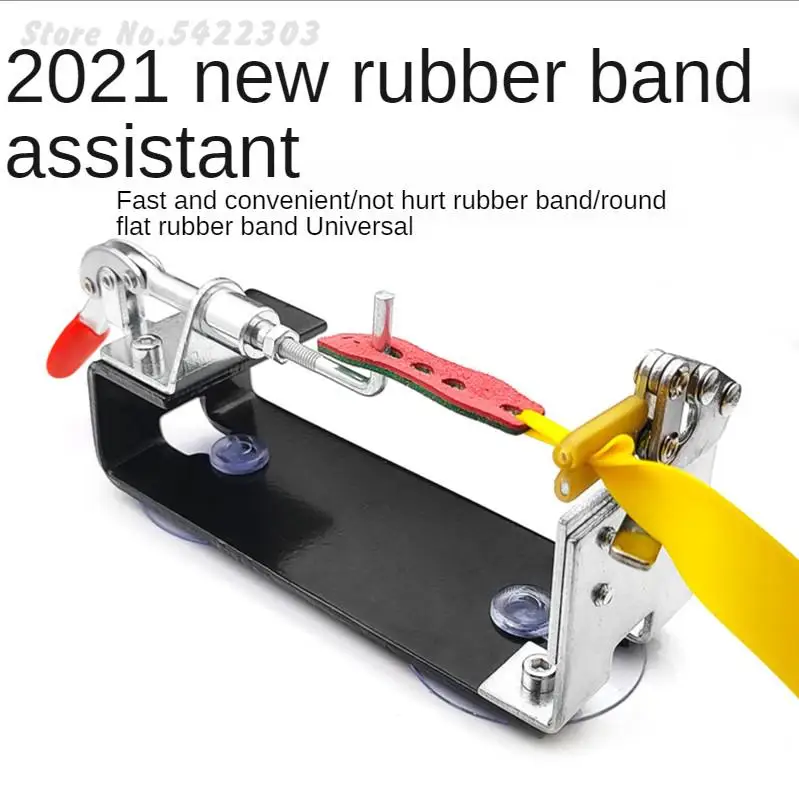 

Powerful Rubber Band Assistant Tied Rubber Tool For Flat Rubber Band Or Round Rubber Band Tube Slingshot Catapult Accessories