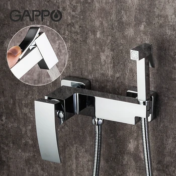 

GAPPO Bathroom Bidet Shower Solid Brass Bidet Faucet Muslim Ducha Hygienic Shower Hot Cold Water Mixer Tap Toilet Faucet