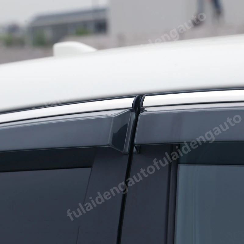 4 шт. для Toyota C-HR CHR- автомобильный оконный солнцезащитный вентиляционный козырек Защита от Солнца/дождя Защита для автомобиля аксессуары для укладки