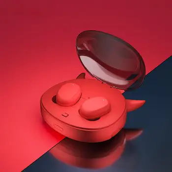 

EastVita i10 TWS Wireless Bluetooth 5.0 Headset HD Stereo Noise Reduction Earbuds Fingerprint Touch Hands-free Headphones r40