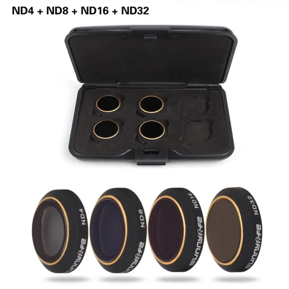 Фильтры для оптического стекла объектива ND4+ ND8+ ND16+ ND32 круговой поляризатор набор фильтров для объектива камеры для DJI Mavic аксессуары