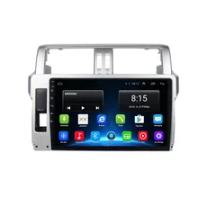 4G LTE Android 8,1 Fit TOYOTA PRADO Мультимедиа Стерео DVD плеер автомобиля навигация GPS радио