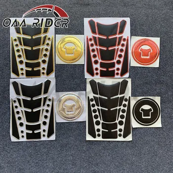 

For Honda CB500R CBR500 CB300F MSX125 Motorcycle Gas Fuel Oil Cap Tank Pad Cover Protector Decals Sticker Motorcycle Accessories