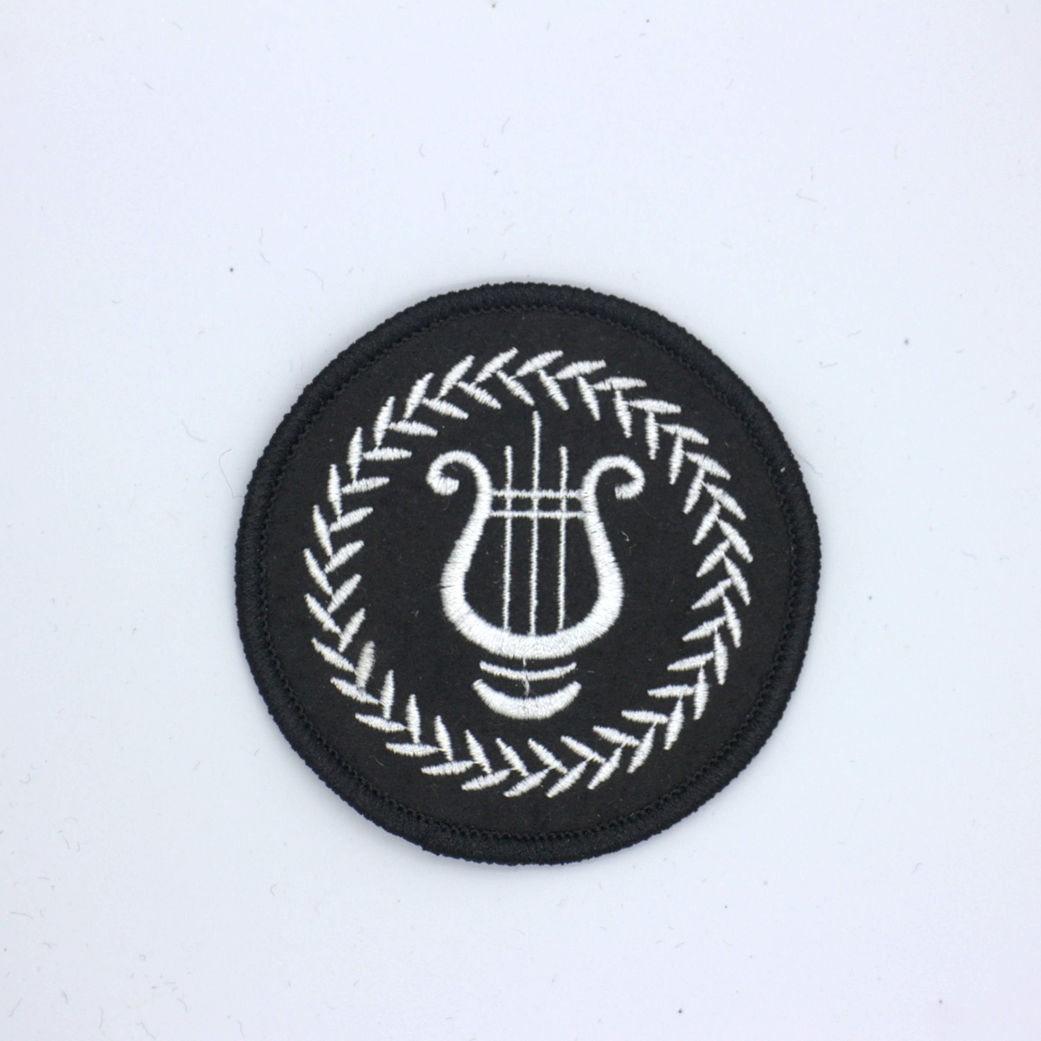 

Custom Embroidery your Logo Customized Iron on Embroidered Patches Hot Cut Edge DIY 1