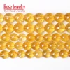 AAA+ Natural Citrines Crystal Beads Yellow Quartz Natural Stone Beads For Jewelry Making DIY Bracelet Necklace15'' 4/6/8/10/12mm ► Photo 1/5