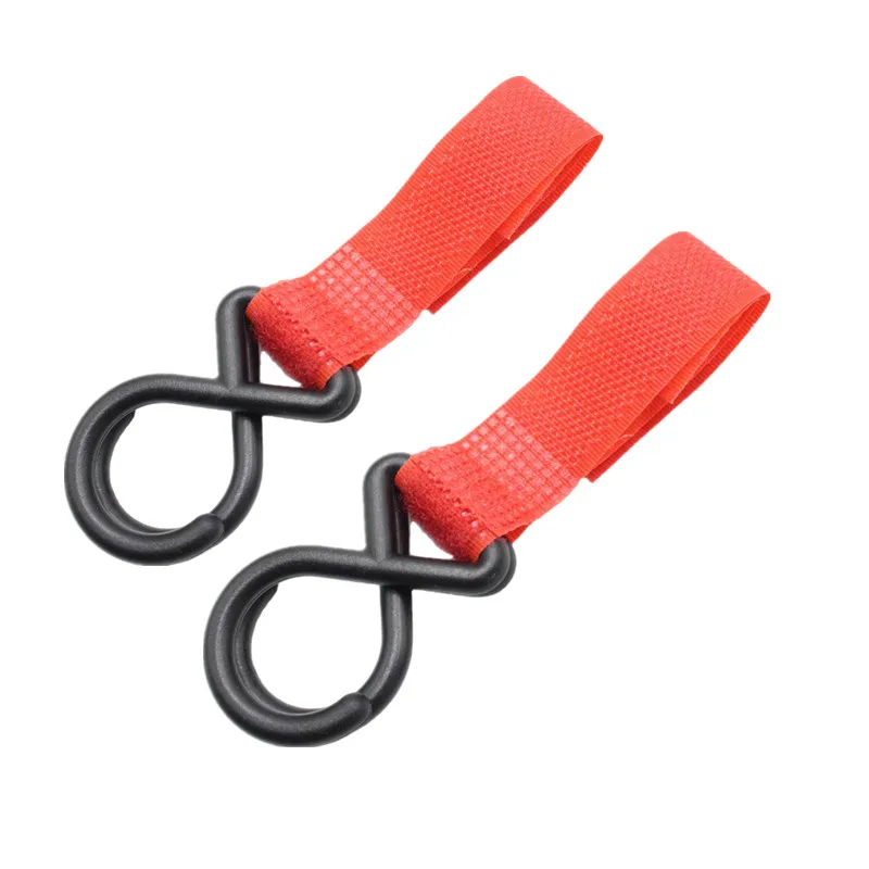 baby jogger double stroller accessories	 2pcs Sturdy Stroller Accessory Hooks Wheelchair Stroller Pram Bag Hook Baby Strollers Shopping Bag Clip Stroller Accessories baby stroller accessories best