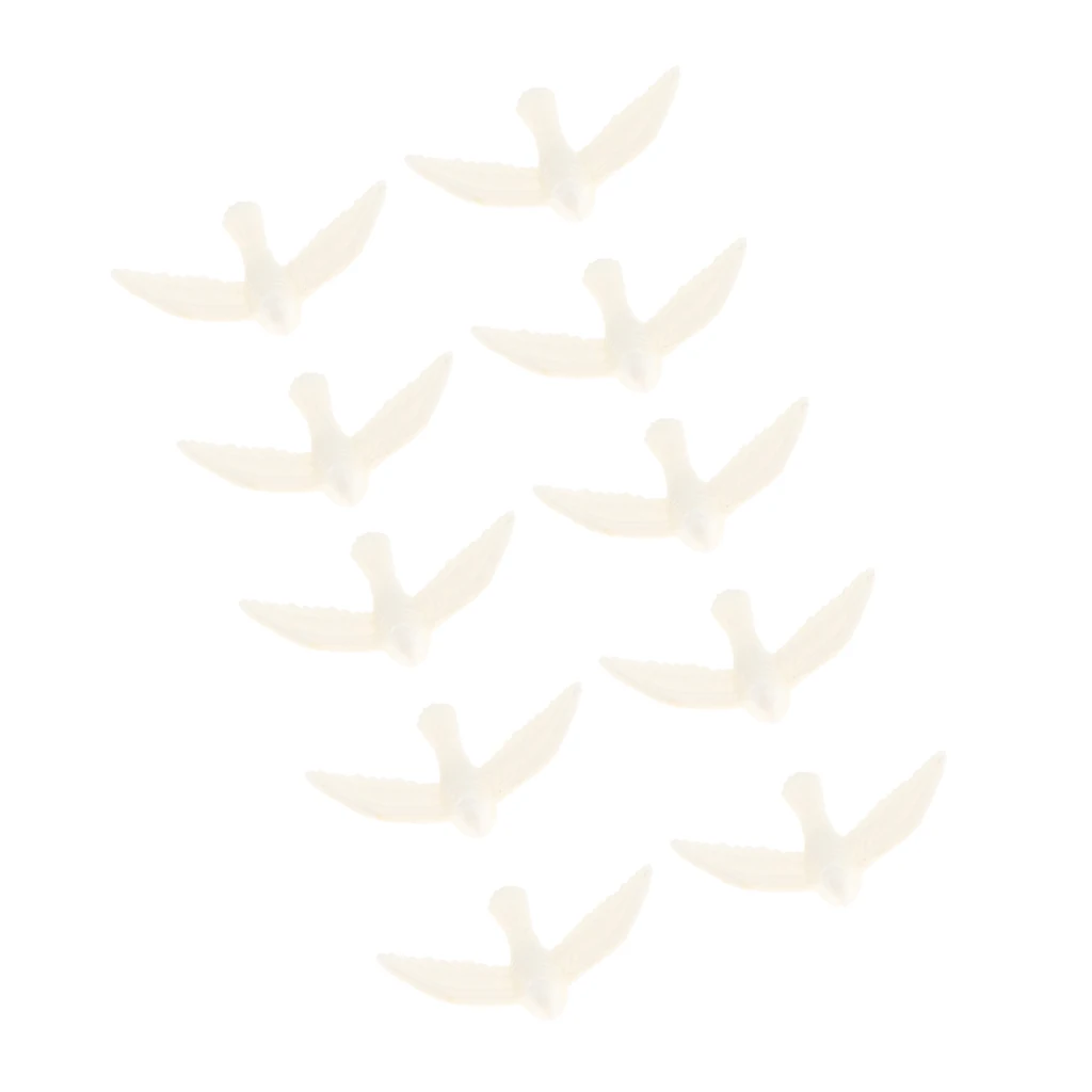 1/12 Dollhouse Dove Bird Animal Miniature Fairy Garden Decoration Mini Craft Micro Landscape Accessories