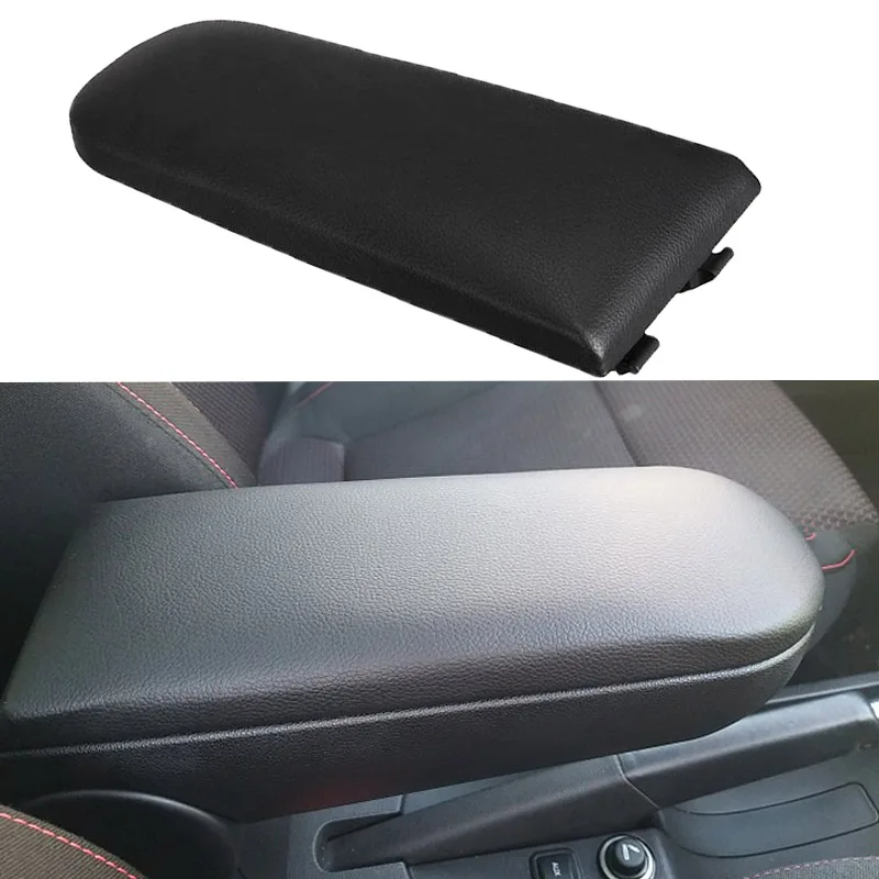Leather Center Console Armrest Cover Lid For Vw Jetta Golf Mk4 Beetle