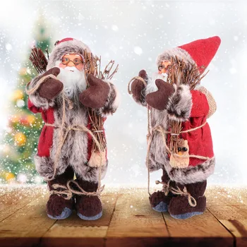 

1pc Decorative Christmas Lovely Santa Clause Ornament Lovely Cute Doll Decor