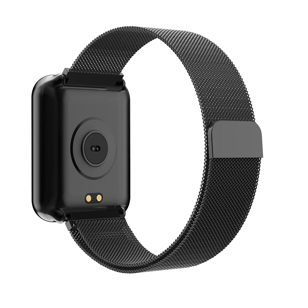 Постоянный дисплей экран Smartwatch IP67 водонепроницаемый смарт-часы фитнес-трекер Видимый под солнцем шагомер для iOS Android