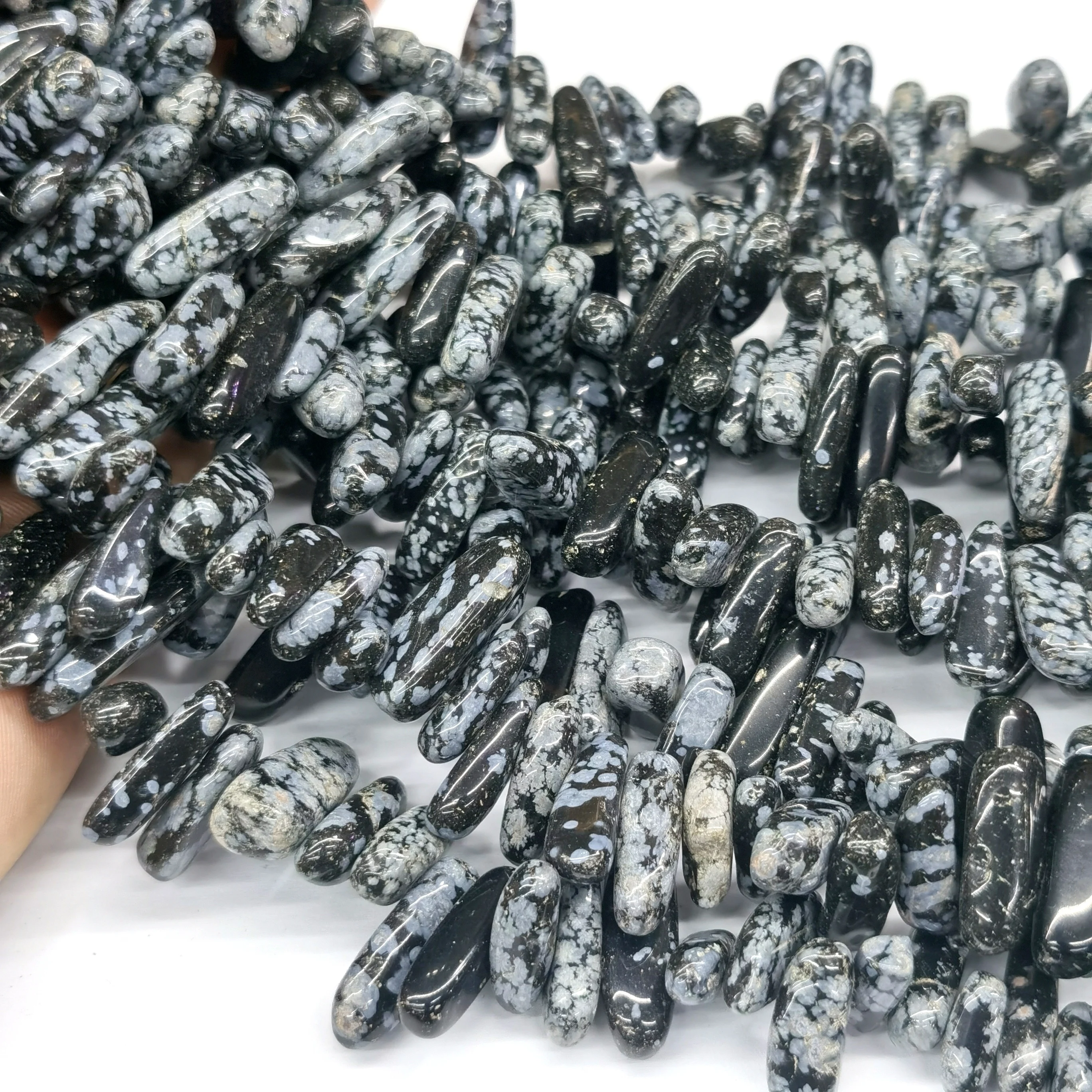 

7*22 essential long chain of natural snowflake long tooth DIY