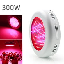 

X CN DE 300W UFO Full Spectrum AC85-265V Indoor Flower Growth Hydroponic Vegetable Plant Garden Veg Bloom Seeds Grow Park Lamp