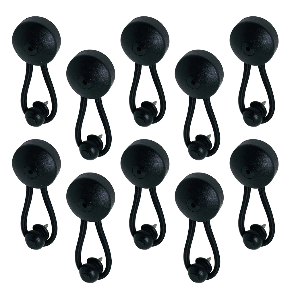 10 упаковок Bungee Shock Cord Clip Pull Tie Down чехол для лодки высокого качества