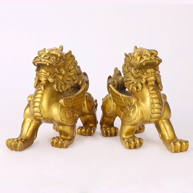 

Латунные фэншуй парные статуи PI YAO/FENGSHUI PI XIE статуи