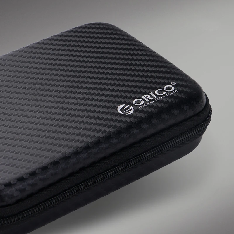 ORICO Shockproof HDD SSD Hard Drive Protective Case USB Cable Earphone Pouch Dual Buffer Layer Anti-Static External Storage Bag