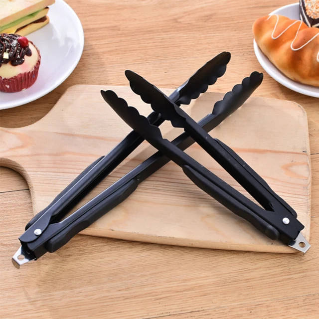 Szilikon Bbq Grilling Tong Saláta Kenyér Tálalás Non-Tapadás Nélküli Konyhai Grillezés Főzés Tongnlock Ételklip - Image 5