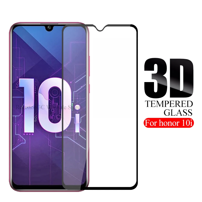 Защитное стекло для huawei honor 10 i из закаленного стекла на light lite Защитная пленка