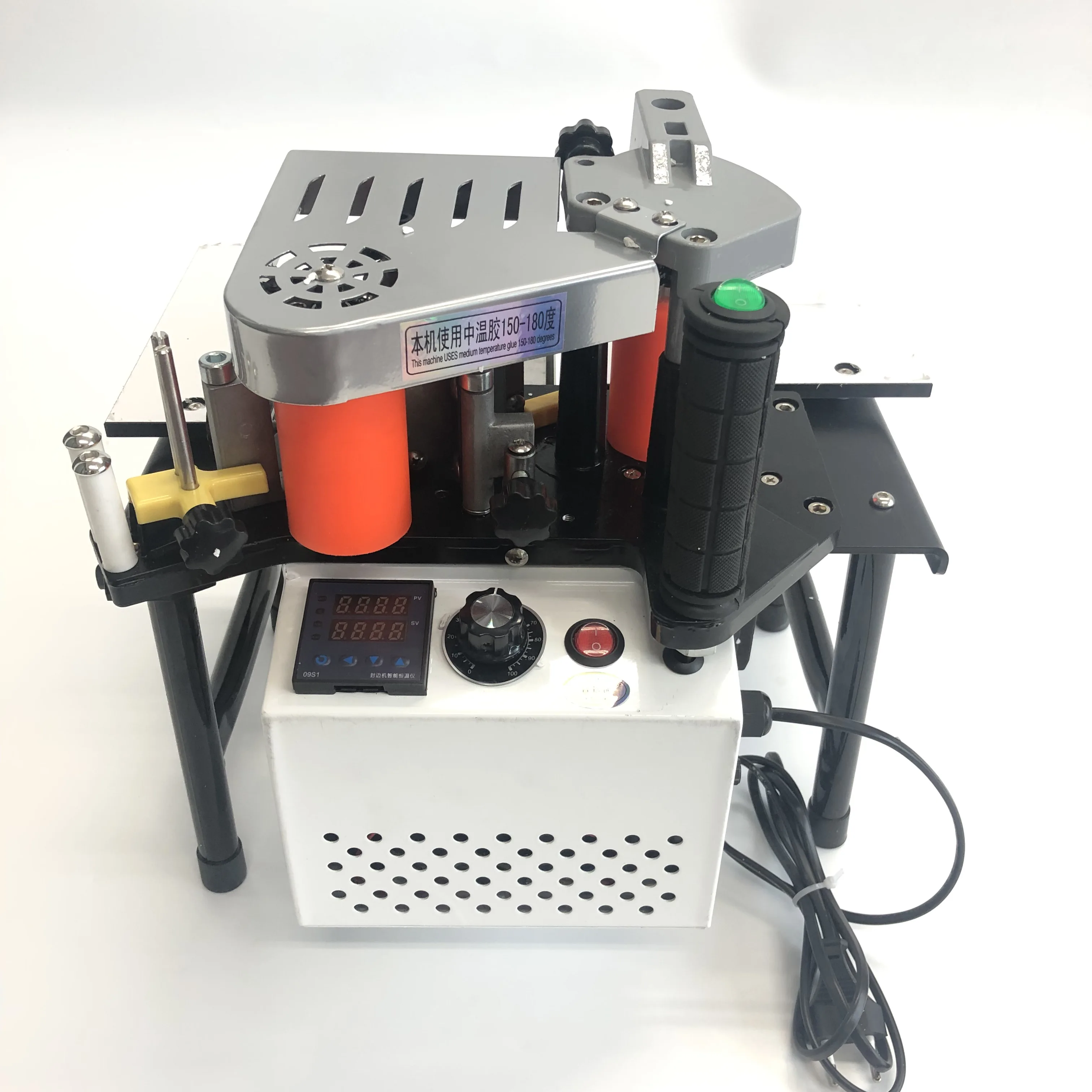 RU delivery woodworking portable edge banding machine double-sided glue coating 220V / 110V 1200W