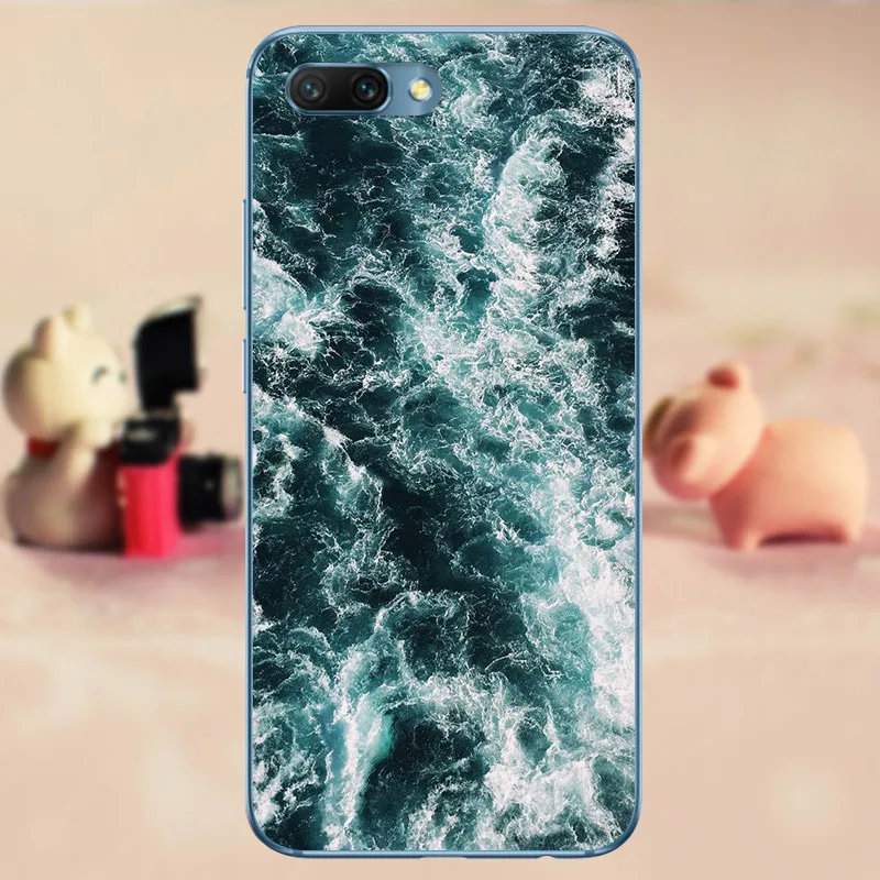 CROWNPRO чехол для Honor 10 Funda, мягкий ТПУ чехол для Honor 10, силиконовый чехол для huawei Honor 10, чехол s Honor 10 Lite 10i Capa - Цвет: LHY