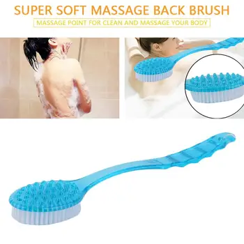 

Long Handle Ultra Soft Bath Shower Brush Skin Massage Back Rubbing Brush Health Care Body Accessories Rubbing Tool